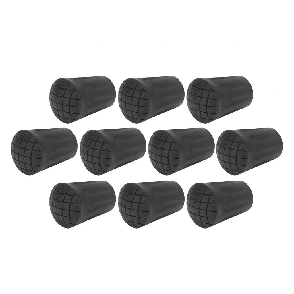 10 шт. чехлы для ног для треккинговых палок, защитные наконечники для палок, чехол для круглого наконечника для походной рукоятки