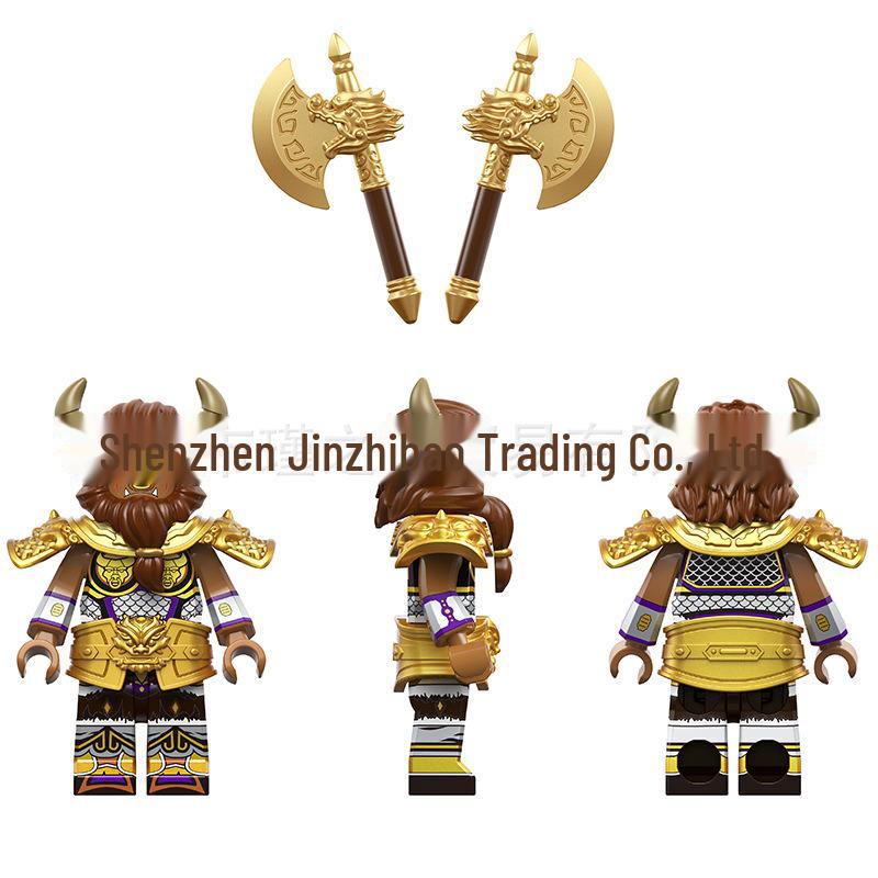 «Национальный тренд Путешествие на Запад Минифигурки: Набор строительных блоков «Король обезьян» (QL10101-10106)"