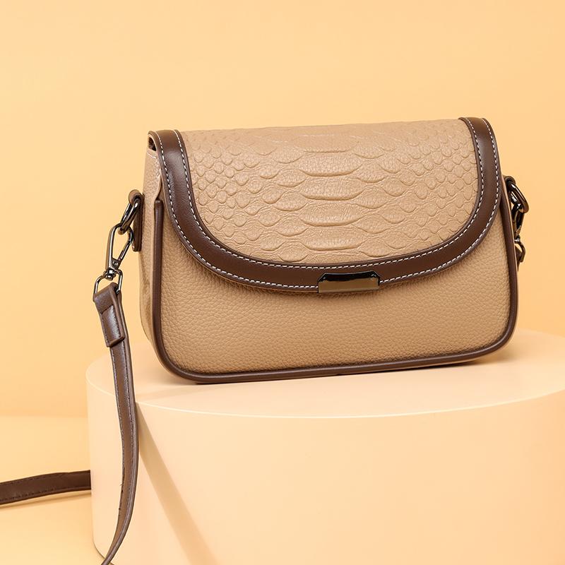Роскошная маленькая сумка-мессенджер из натуральной кожи с крокодиловым узором, женская сумка через плечо, кошелек, женская сумка из коровьей кожи, новинка