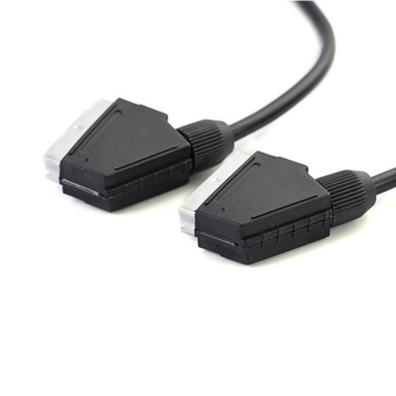 SCART Штекер на SCART Штекер 21-контактный Кабель для передачи данных Кабель Scart Шнур Scart Для видеоконвертеров Аксессуары для игровых консолей