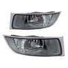 2PCS Front Bumper Fog Light Driving Lamp Clear Lens For GX470 2003-2009