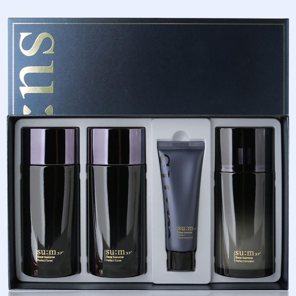 su:m37 Men's Moisturizing, High-quality, Clear, Moisturizing Men's Cosmetics 3-piece Set