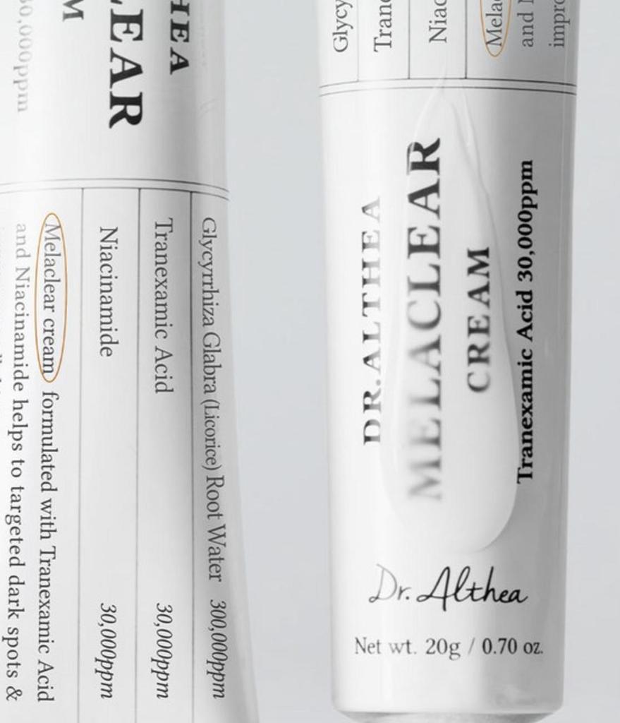 Доктор. Althea Melaclear Крем осветляющий и выравнивающий тон 20 г