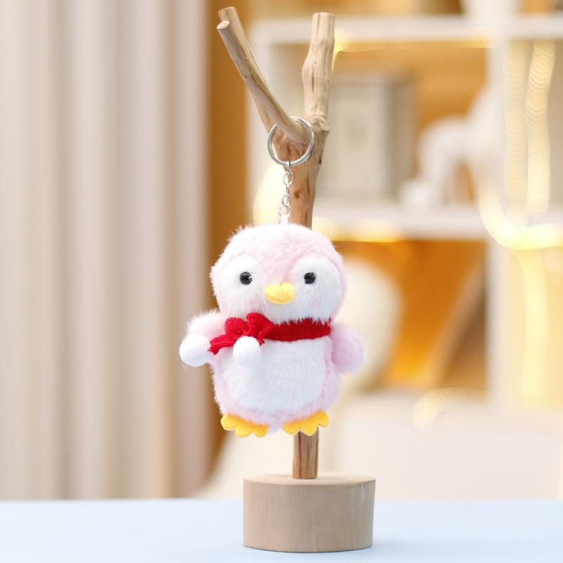 Delightful Plush Penguin Toy Keyring Cute Gift For Girls With Adorable Design