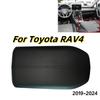 Armrest Lid Cover For Toyota RAV4 2019 2020 2021 2023 2024 Arm Rest Center Console Storage Box Cover leather Accessory