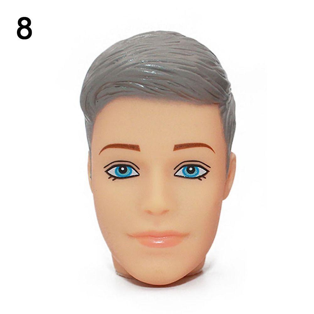 Europe Ancient Doll 1/6BJD Doll Head 6 Styles Black Hair New 32cm Male Doll DIY Doll Head