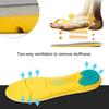 1 Pair Non-slip Shoe Cushion Pain Relief Durable Non-sticky Sport Insoles