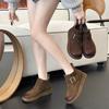 New Short Boots, Women's Shoes, Casual Shoes, High-top Boots, Retro Soft-soled One-foot Boots