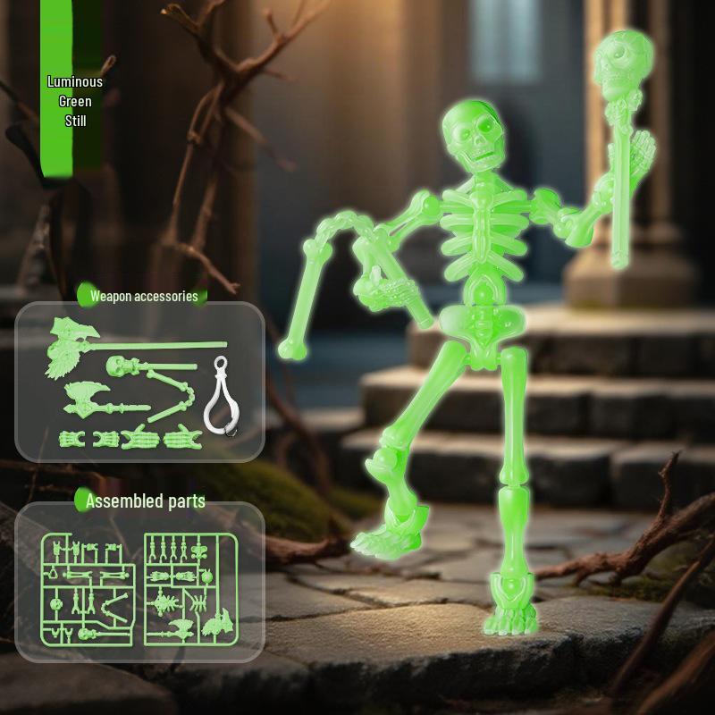Гибкая 3D-игрушка-скелет для мальчиков – Обучающая, Веселая, Снятие стресса