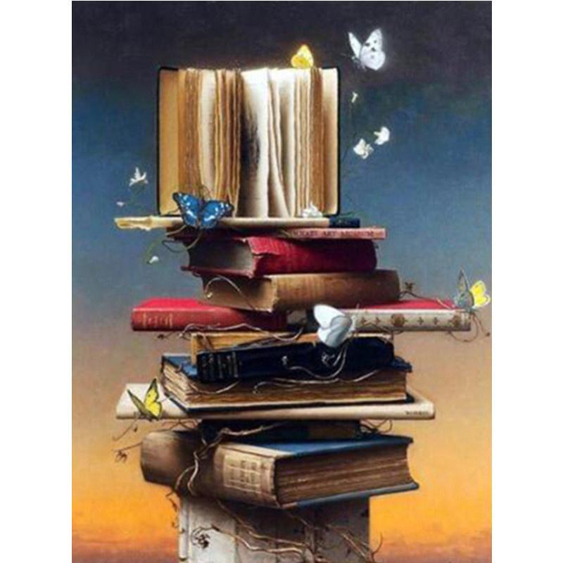 5D DIY Алмазная картина Волшебная книга Алмазная вышивка Набор для вышивки крестом Полный горный хрусталь Мозаика Домашний декор