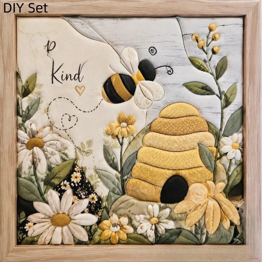 Handmade Embroidery Kit DIY Fabric Embroidery Kit Embroidery Supplies Needlework Kit Gift