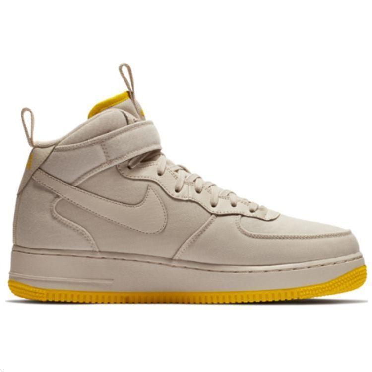 Nike Air Force 1 Mid Canvas Песочный Яркий Серный ah6770-002