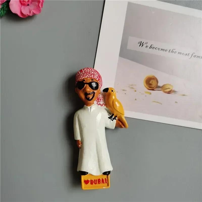 Туристические сувениры Дубая Магниты на холодильник Башня Халифа Саудовская Аравия Памятные магниты на холодильник Наклейки Украшения для дома