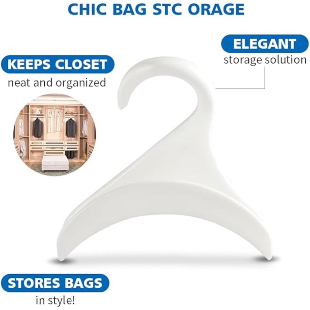 5 Pcs Purse Hanger Hook Bag Rack Holder - Handbag Hanger Organizer Storage Storing and Organizing Purses Backpacks Satchels Crossovers Handbags Tote