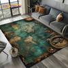 27 Style Retro Marine Nautical Chart Compass Map Carpet Rug for Home Living Room Bedroom Sofa Doormat Decor,Non-slip Floor Mat