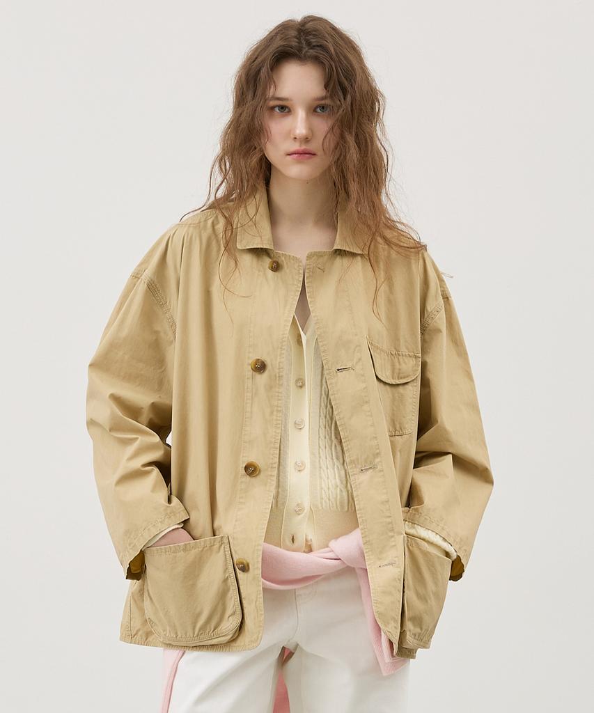 CITYBREEZE Washed Pocket Jacket_3Colors