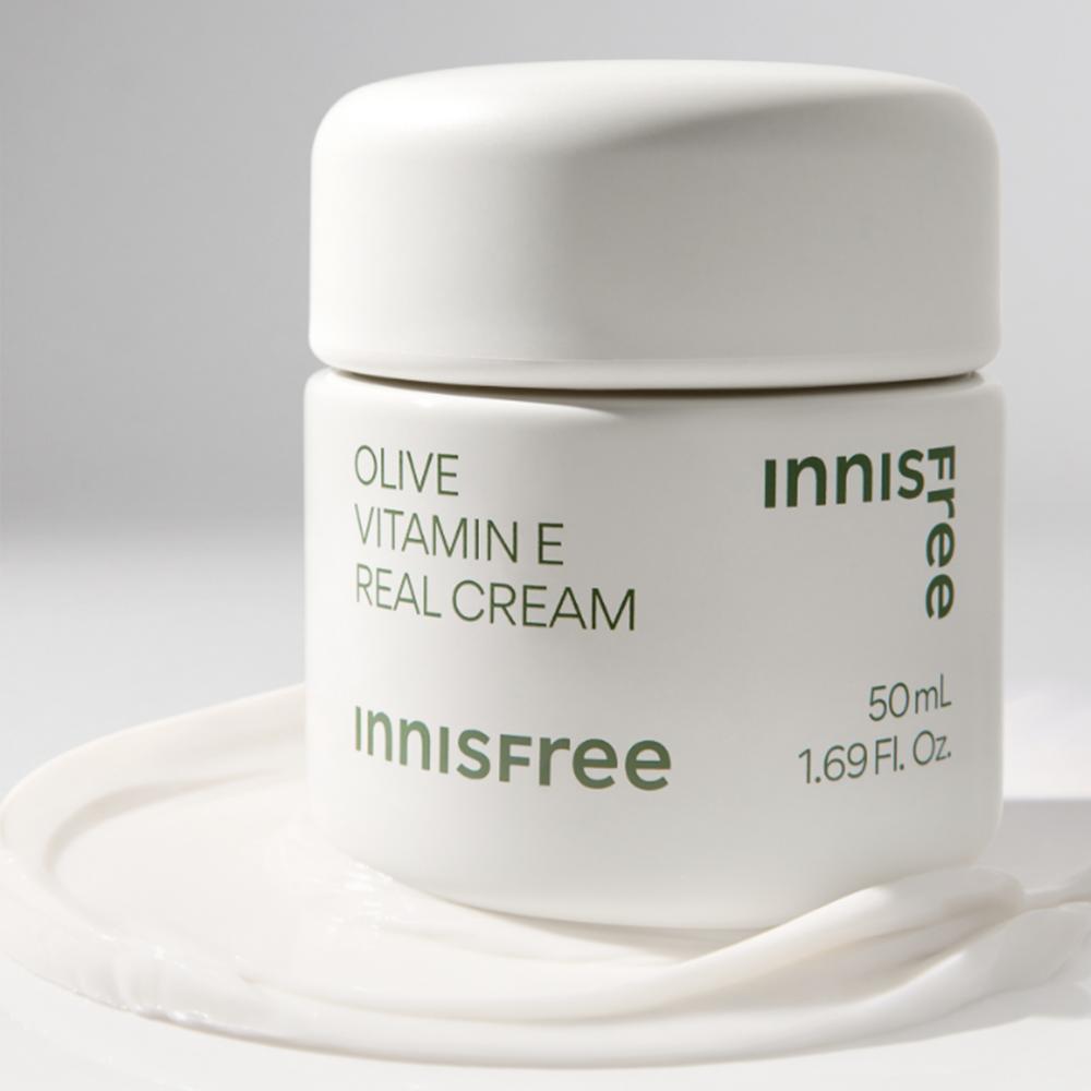 Innisfree Оливковый крем с витамином Е 50мл