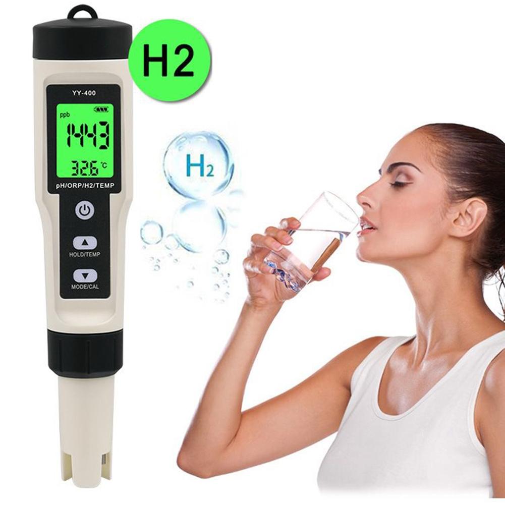 Тестовая ручка PH/ОВП/TDS 4 в 1 с подсветкой, обогащенная водородом