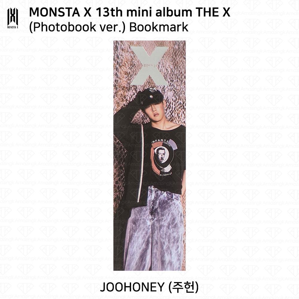 Monsta X 13-й мини-альбом THE X версия фотобука ЮНИТ Закладка Официальная фотокарточка