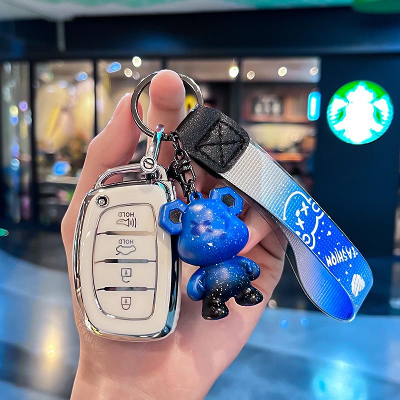 Чехол для ключа автомобиля Hyundai для ix35, Mingtu, Langdong, Reina, Yue Na, Sonata Eight, Lingdong, ix25, Suo Ba, Jiu Kou