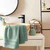 Lot de 6 serviettes de toilette éponge "Spa" 50 x 100 cm / 400 gr/m² - "Spa" Menthe