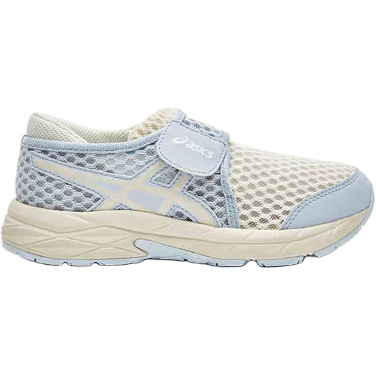 Asics Contend Cool Run Ps Удобная амортизация Прочные с отскоком Дышащие кроссовки с низким верхом Детские кроссовки Светло-голубые 1014A307-201