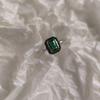 Silver Ring with Cubic Zirconia, Enamel, Product Weight 1.64 G (60002237)