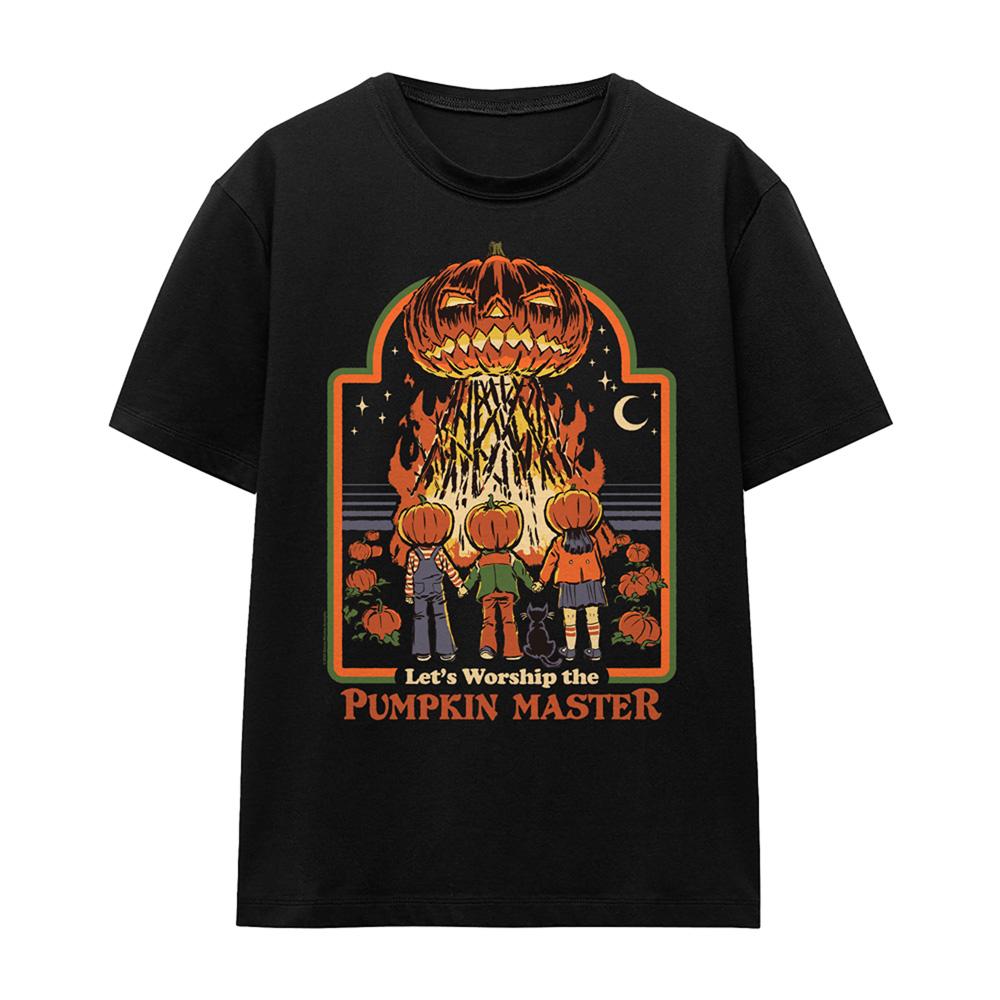 Steven Rhodes Womens/Ladies Pumpkin Master T-Shirt