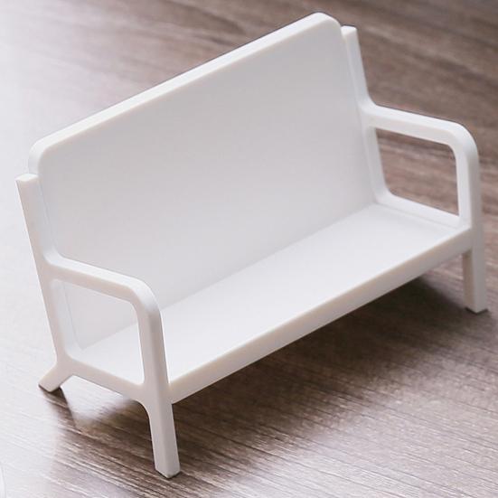 Держатель для визитных карточек в форме дивана, сверхмощная креативная скамейка, настольная именной подставка для хранения карточек, подставка-органайзер, офисные принадлежности