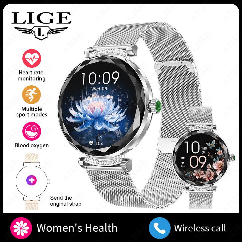 NX7PRO Smart Fitness Tracker Heart Rate Blood Oxygen Monitor IP68 Waterproof Bluetooth Call Sports Bracelet for Women Pink
