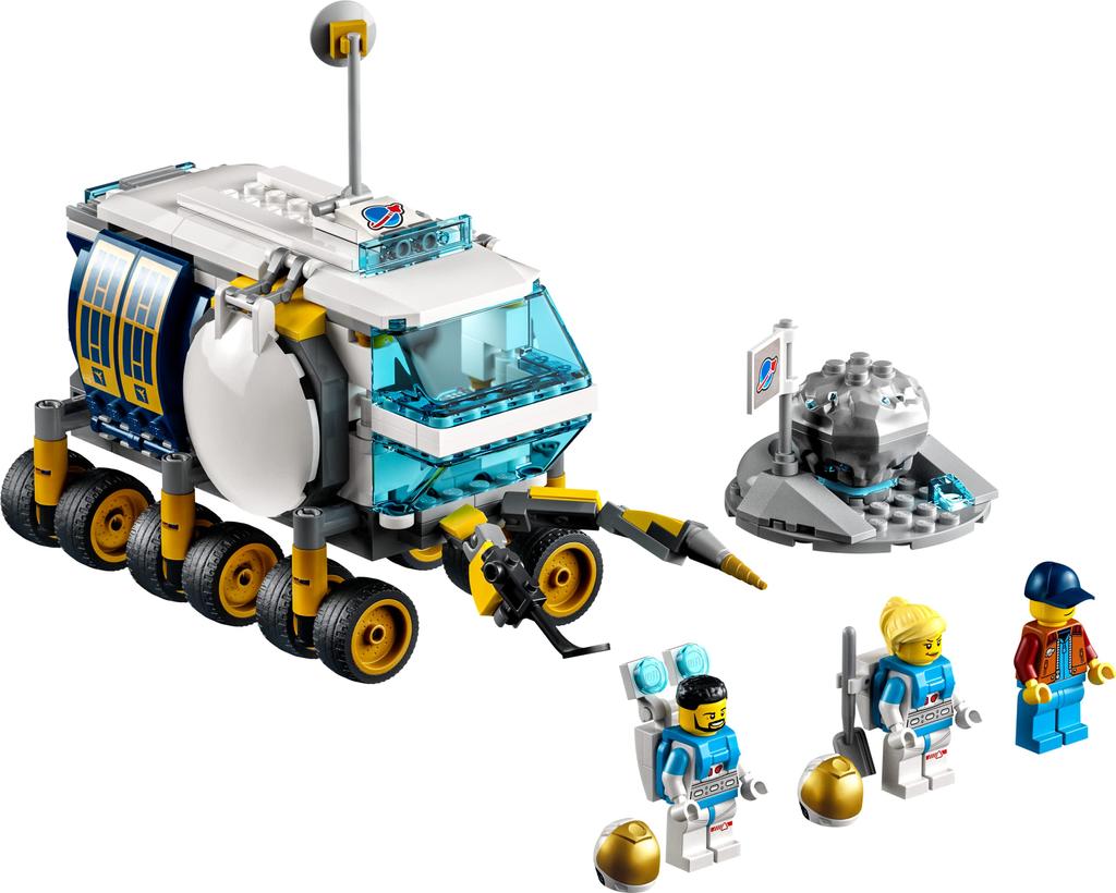 LEGO City Lunar Rover 60348 Toy Block Present Space Космический автомобиль Автомобиль для мальчиков и девочек от 6 лет и старше