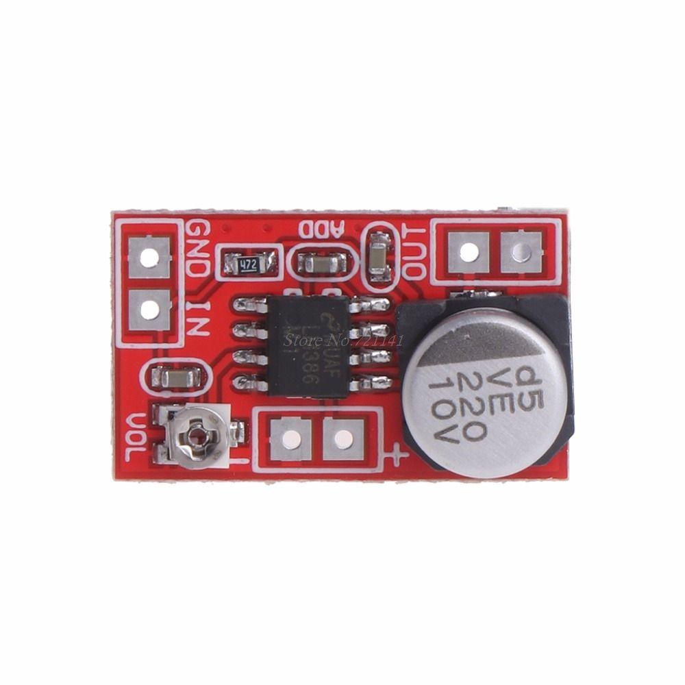 Convenient DIY Adjustable MIC Condenser Mini Microphone Micro Electret Amplifier Board