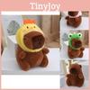 Soft And Cuddly Capybara Plush Toy Keychain Perfect For Bags With Cute Designs And Adorable Features