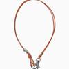 HolidayVisitor Refined Leather Necklace