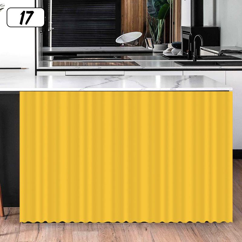 Однотонная занавеска для шкафа, кухонные занавески для полки, декоративная занавеска на дверцу шкафа, оконная занавеска, чехол на дверцу шкафа, домашний декор