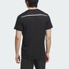 adidas Футболка с коротким рукавом Own The Run Climacool Cooler для бега, быстросохнущая, с круглым вырезом, мужская, топы, черная/темно-серебристо-серая, JY6982