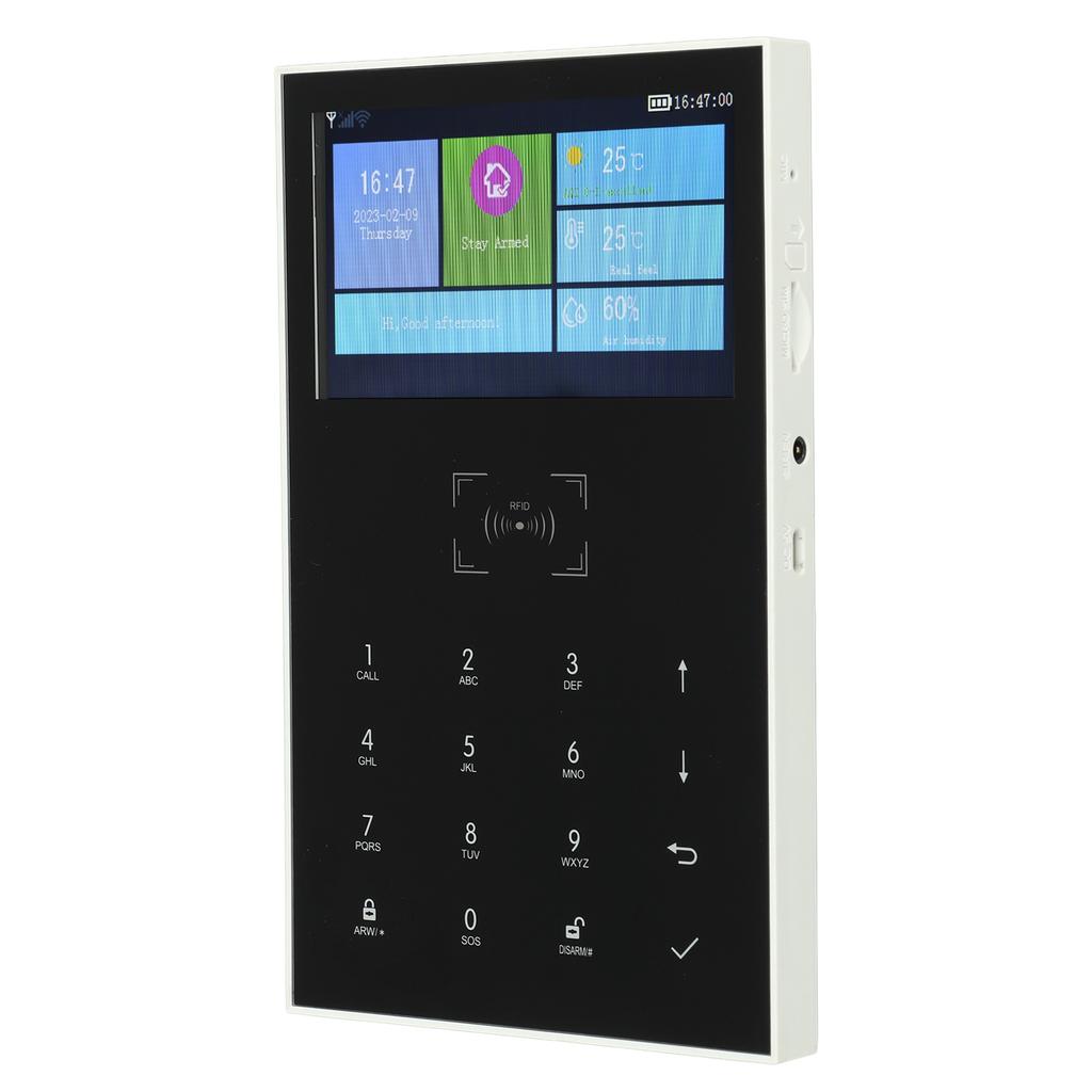 Home Security System Wireless WiFi DIY Alarm Burglar System Touch Screen for Smart Home