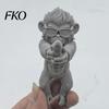 Fine Workmanship Decor Cool Monkey Figurine Computer Monitor Decor, Funny Statue Ornament, Decorative Bedroom Decoration Piece with Banana