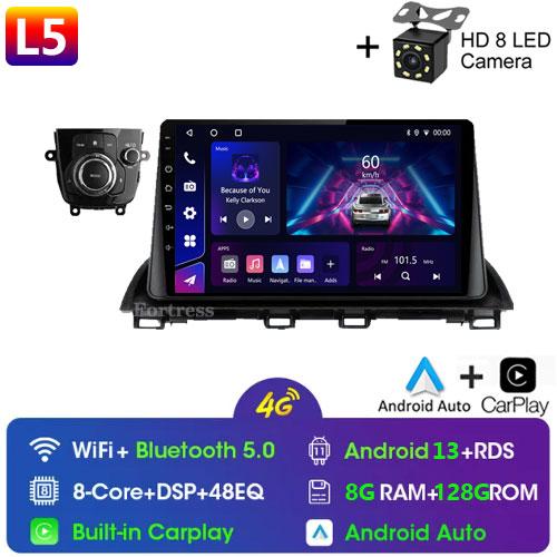 Для Mazda 3 Axela 2013 - 2018 2 Din Android Car Stereo GPS WIFI FM Navigation Multimedia Video Player Head Unit Autoradio Radio