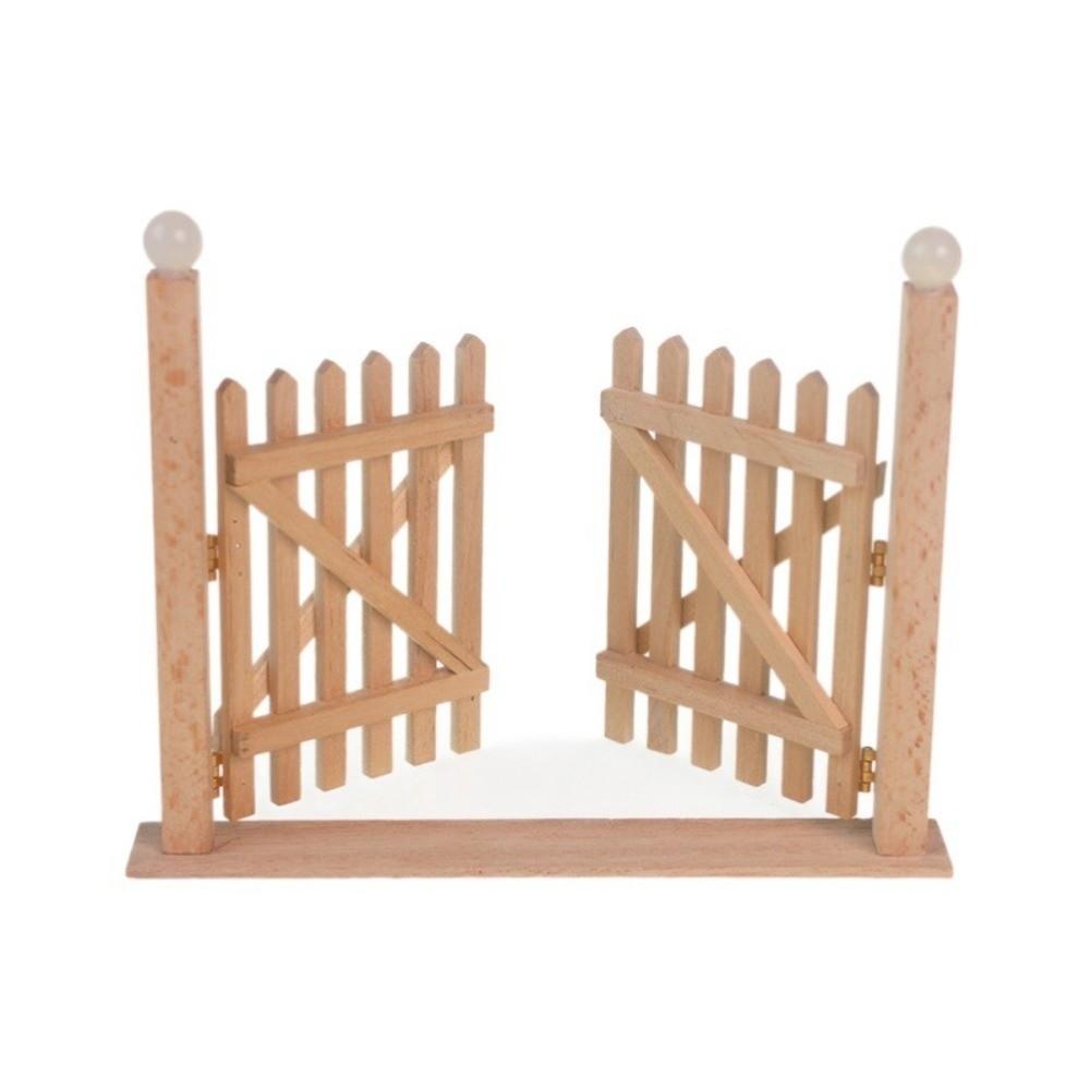 1:Кукольный домик в масштабе 12, украшение двери-забора, игрушка, садовая мебель для кукольного домика, для сказочного сада