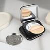 Пустая магнитная коробка для палеток косметики с зеркалом, круглая сетка, пластина 60 мм, тени для век, румяна, помада, пудра для самостоятельного изготовления макияжа.