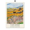 Vintage Van Gogh Oil Painting Works Flower Landscape Posters Wall Art Canvas And Prints Wall Pictures For Living Room Home Decor