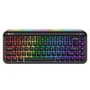 AJAZZ Япония Официальная AF68 Мембранная 68 Клавиш 4000 мАч Высокая RGB Милый Типографская Клавиатура Эргономичная Полупрозрачная Подключение Премиум Подарочная Коробка Эргономичная Тихая Питание