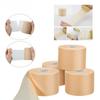 1 Roll Self Adhesive Bandage Wrap Brown Non Woven Self Adhering Bandage Wrap Breathable Athletic Tape for Wrists, Knee