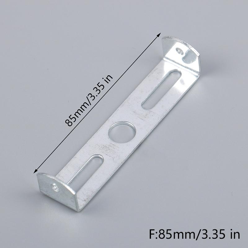 Кронштейн для крепления потолочной пластины, железный стержень с фиксированными винтами, потолочный светильник, сменный потолочный кронштейн, аксессуары для освещения