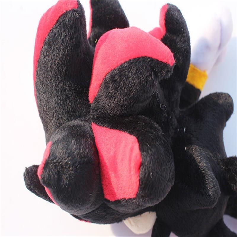 Премиальное качество Плюшевая кукла Соник Еж Шедоу Соник Мягкая игрушка 10 дюймов Черный Подарок