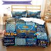 Happy Birthday Wishes 3‑Piece Bedding Set,Soft Duvet Cover with 22 Pillowcases,Multi‑Scene Home Dorm Use,Ideal Gift for Birthday & Holiday