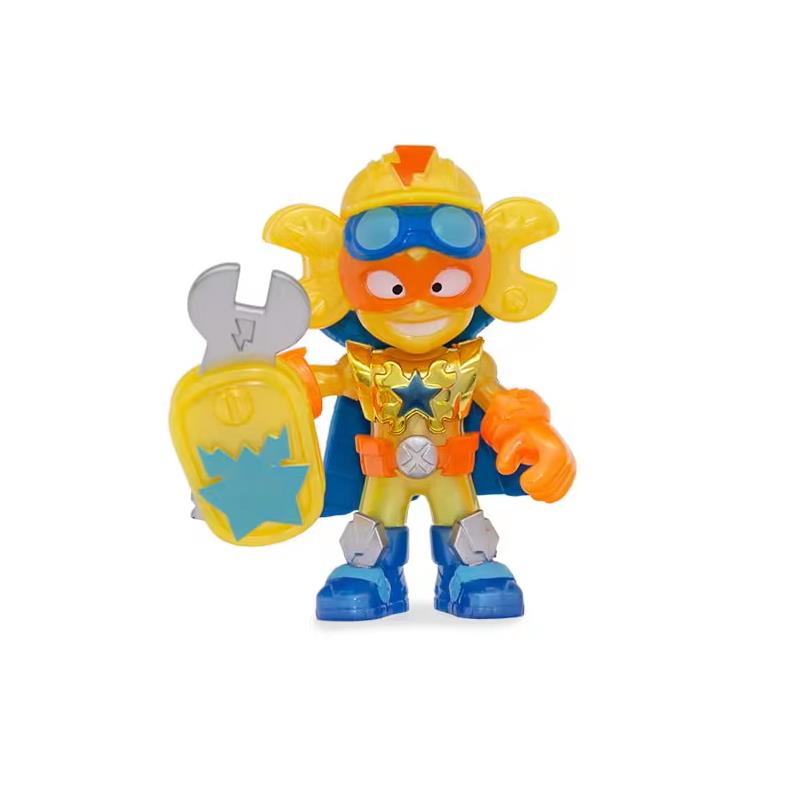 1pcs Original Superthings Big Super Zings With Weapon Ultra Rare Series 6 Kazoom Kids Rescue Force Series Action Figures Toy