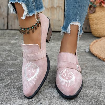 Женские туфли-лодочки нового стиля весна-осень, повседневные, на среднем каблуке, с острым носком, с леопардовым принтом, женские удобные туфли-слипоны для женщин