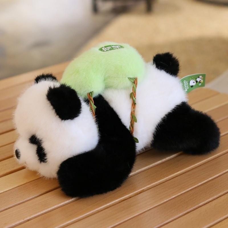 Giant Simulation Cute Panda Plush Toy Doll Silly Travel Souvenir Mascot Gift